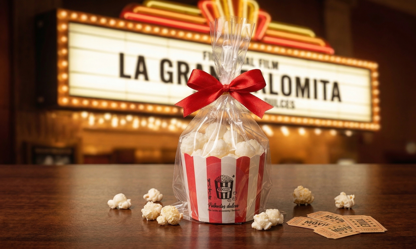 🎬✨ Luces, Cámara... ¡Aroma! Presentamos la experiencia "La Gran Palomita" 🍿🎟️