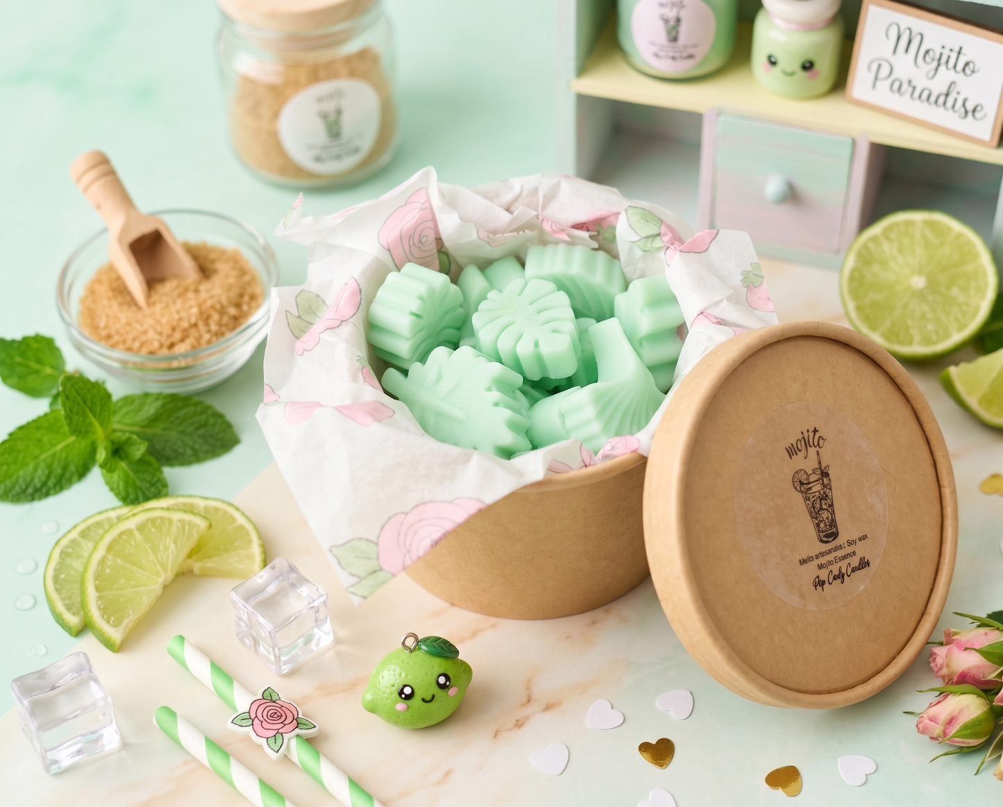 🍹🍃 Melts "Mojito Paradise" - Cítrico y fresquito 🍹🍃