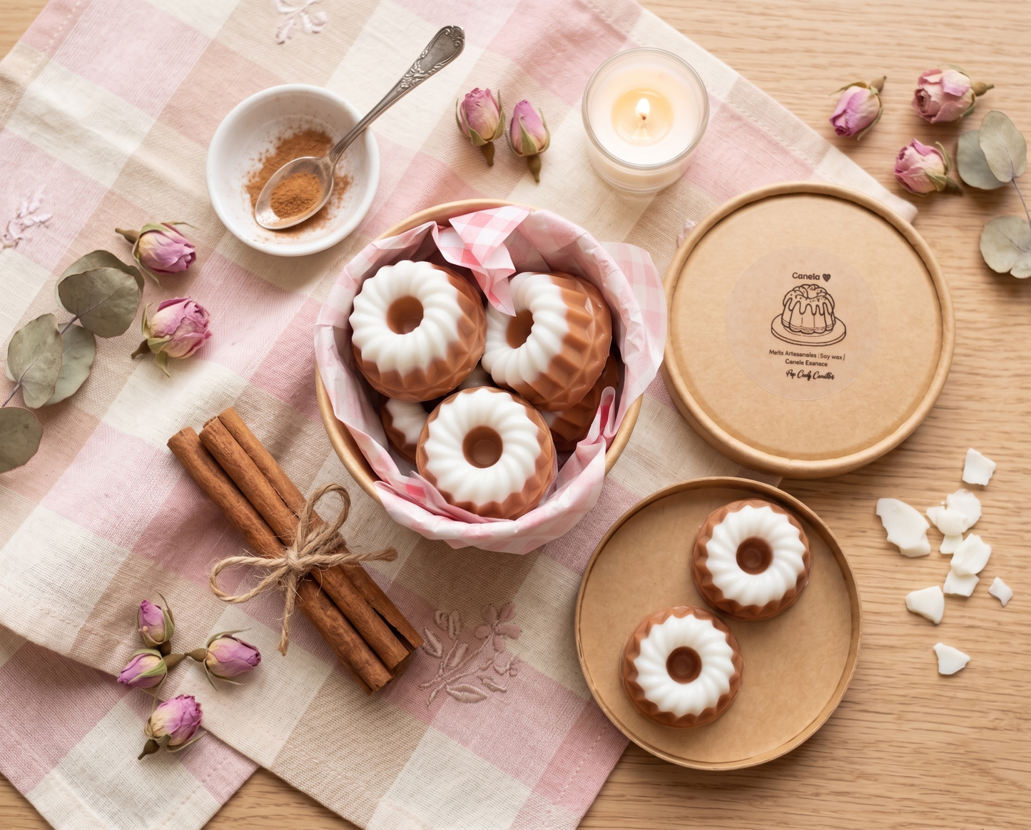🧁 Melts de Canela - Calidez y Dulzura para tu Hogar 🍂