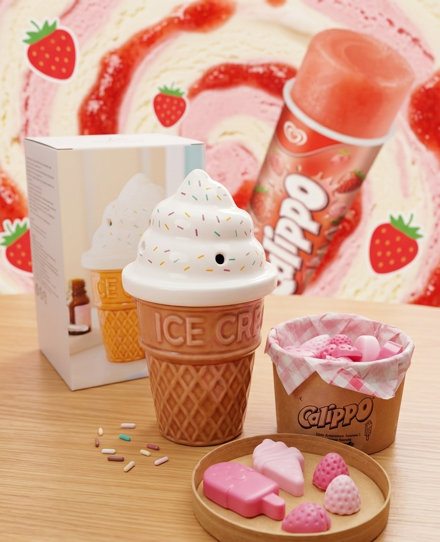 🍓💖 Melts "Calippo de Fresa" - Dulzura Helada ☀️🧊