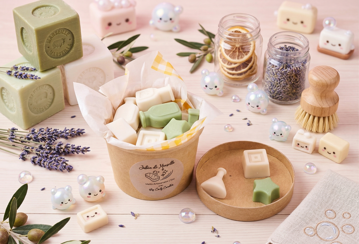 ✨🌿Melts "Esencia de Marsella" - El aroma del jabón de todo la vida 🧼🌿