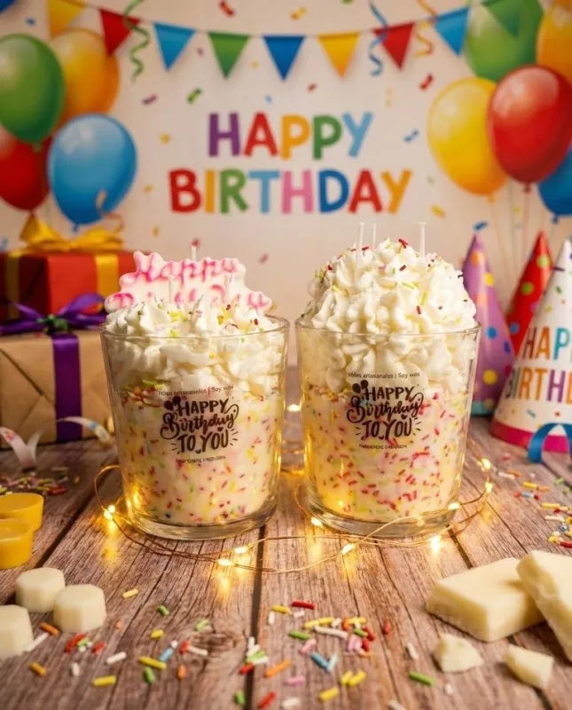 Pack de velas XXL "Happy birthday to you"🎈