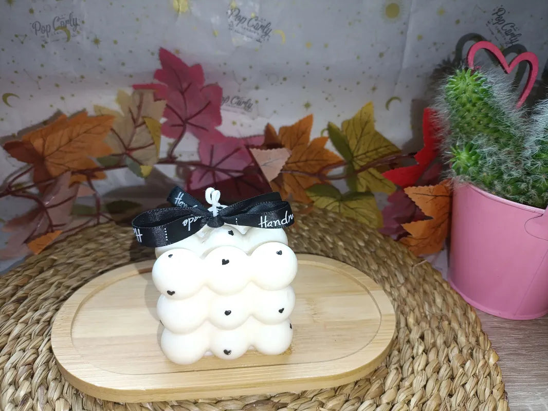 Vela Artesanal Decorativa "I love you" 💕