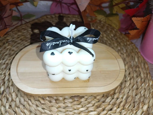 Vela Artesanal Decorativa "I love you" 💕