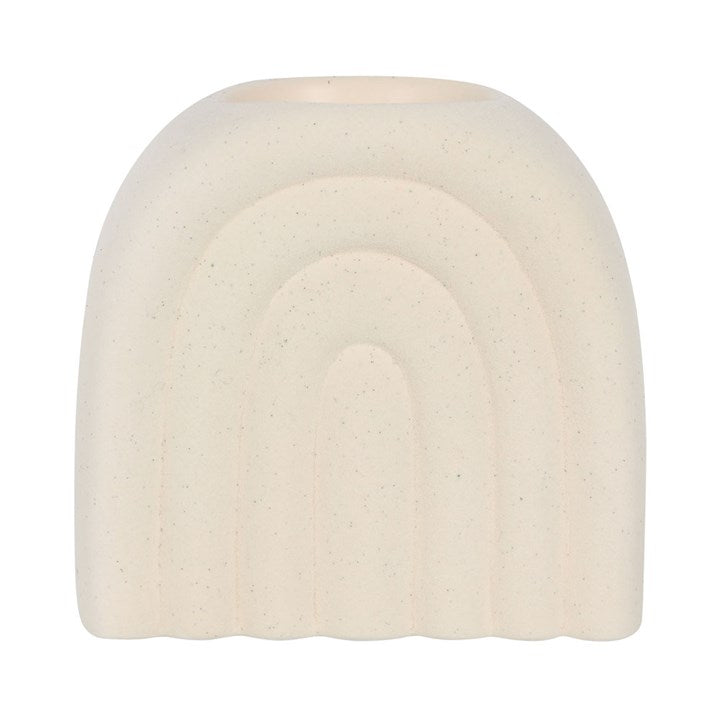 🌈✨ Quemador de Cerámica "Arco Boho"- Serenidad y Estilo Minimalista 🤍