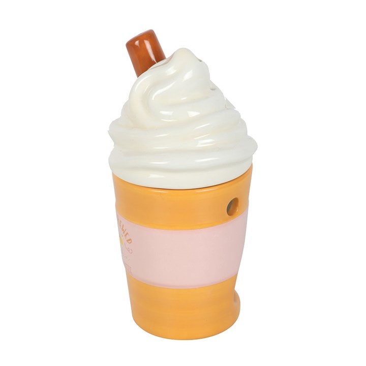 ☕🍂 Quemador de Cerámica "Vaso Pumpkin Spice Latte"- Tu Bebida Favorita, Ahora en Aroma ✨
