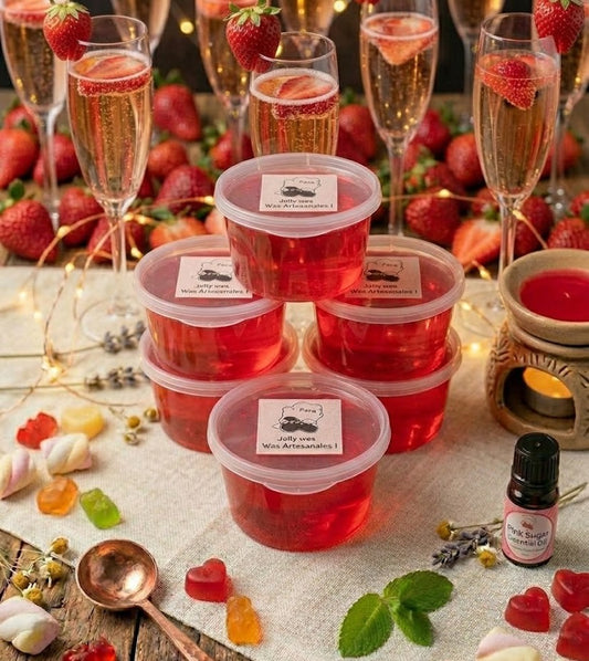 ❤️ Jelly Melt: fresas con champagne 🍓🥂
