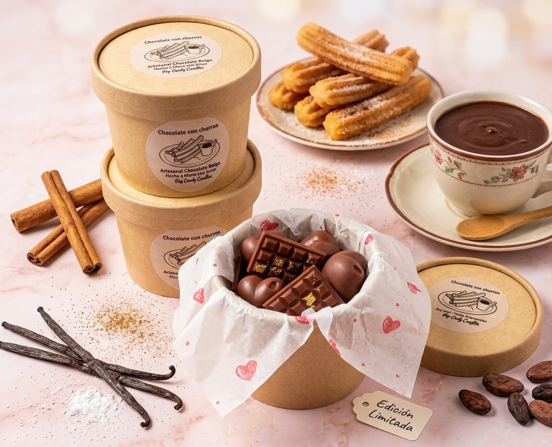 🍫☕ Melts "Chocolate con Churros" - Edición especial ✨