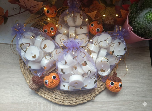 Pack de 12 velitas de te "Tealights 🌼