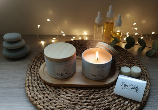Kit de velas para massagem e aromaterapia "Doce Tentação" 🏥