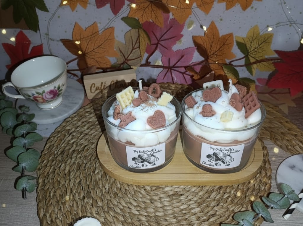 Vela Artesanal "Chocolate delight" 🍫
