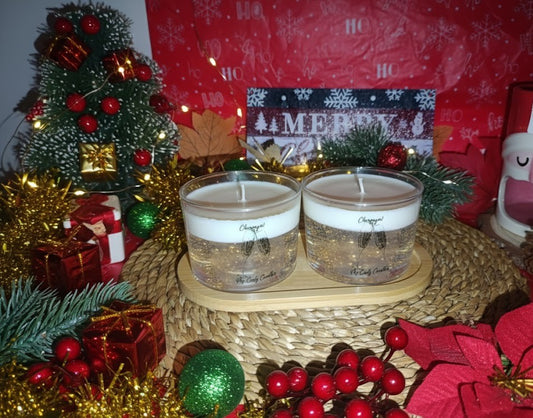 Vela artesanal de "Champagne"!