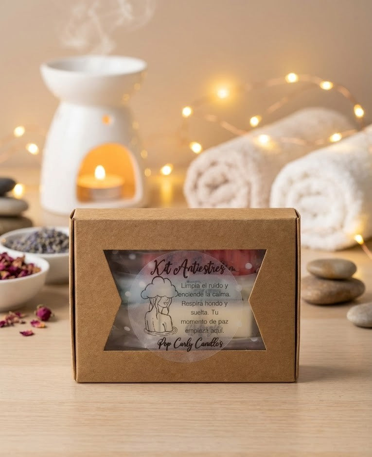 🕯️ "Kit Antiestrés": Tu Momento de Paz en 5 Aromas
