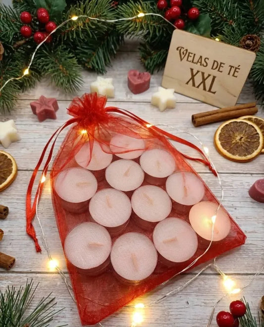Pack de 12 velitas de te XXL "Tealights 🌼