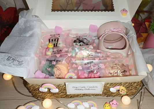 🔥 Pop Carly's Starter Kit: Wax Melts y Quemador de Cerámica 🔥