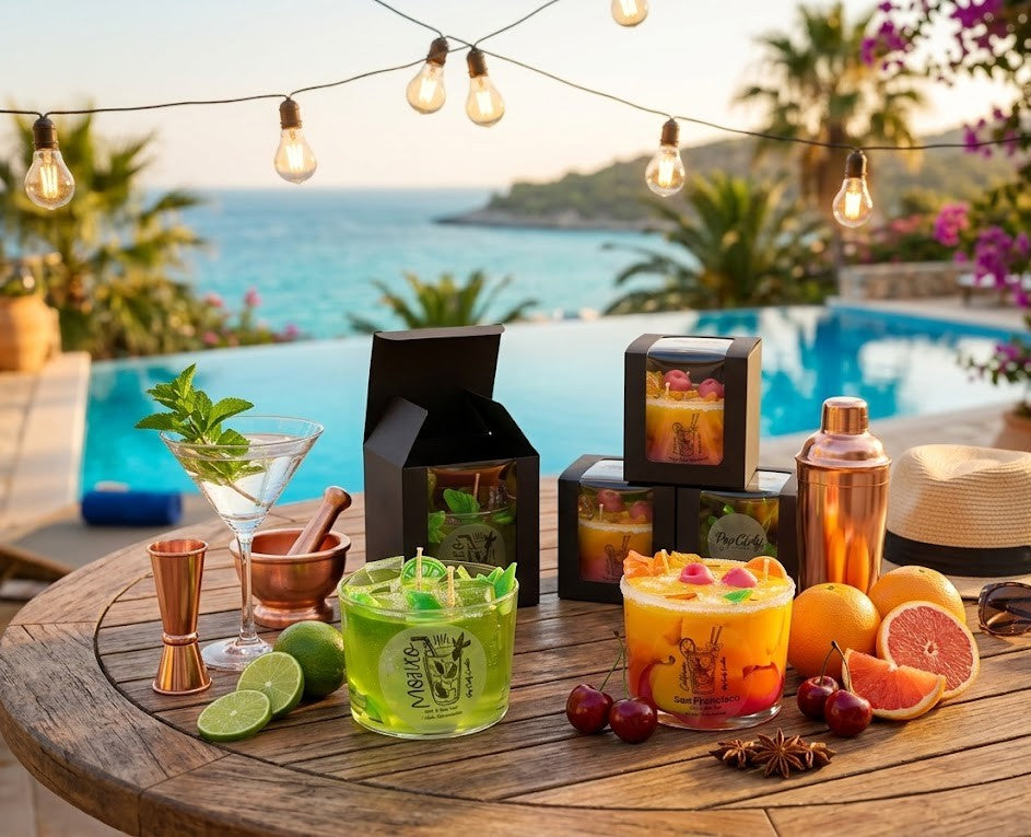 Vela Artesanal "Havanita Fresh" (It's Mojit0 time!) 🍃🍋🧊