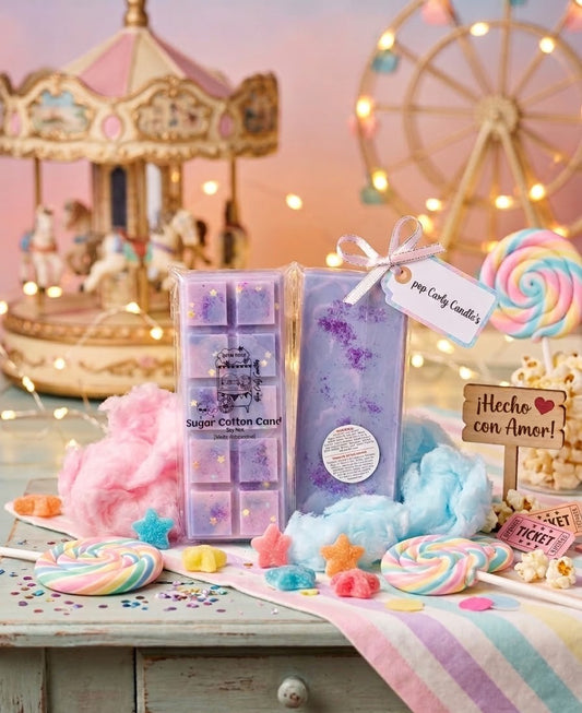 🎡 Snapbar "Sugar Cotton Candy" - Melts de olor a feria ☁️💖