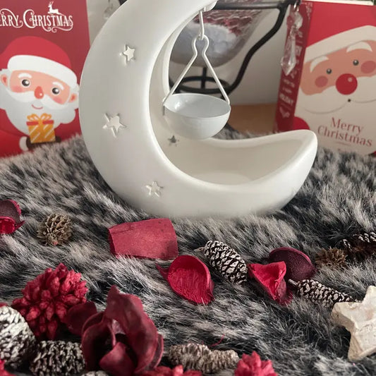 🌙☁️ Queimador "Lua Branca": Elegância e Calma