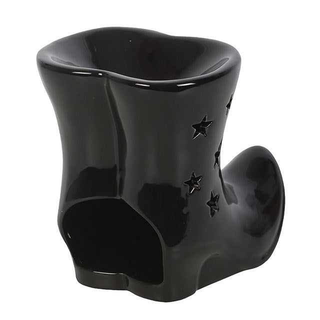 🧙‍♀️✨ Quemador de Cerámica "Botas de Bruja" - Magia y Misterio en tu Hogar 🖤