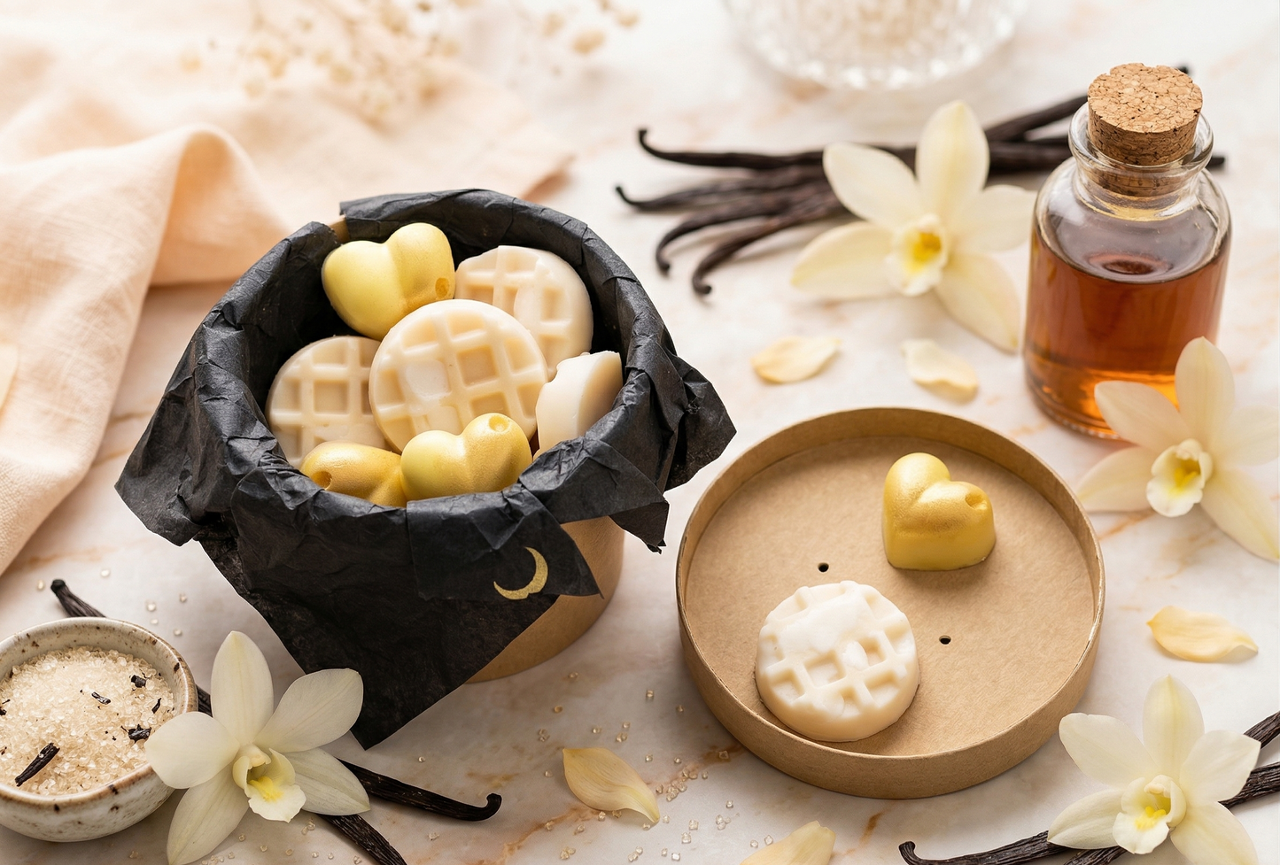 🍦 Melts de Vainilla Dulce - Sumérgete en la calidez de un dulce abrazo✨