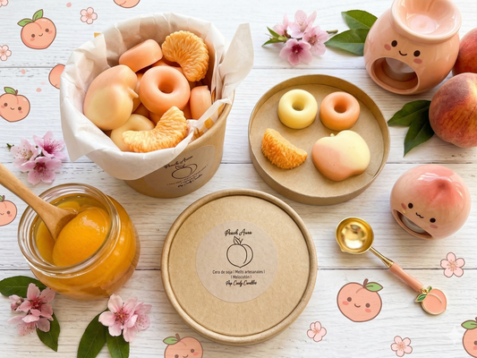 ✨🌅  Melts "Peach Aura" - La dulzura del melocotón recién cogido del árbol 🍑✨