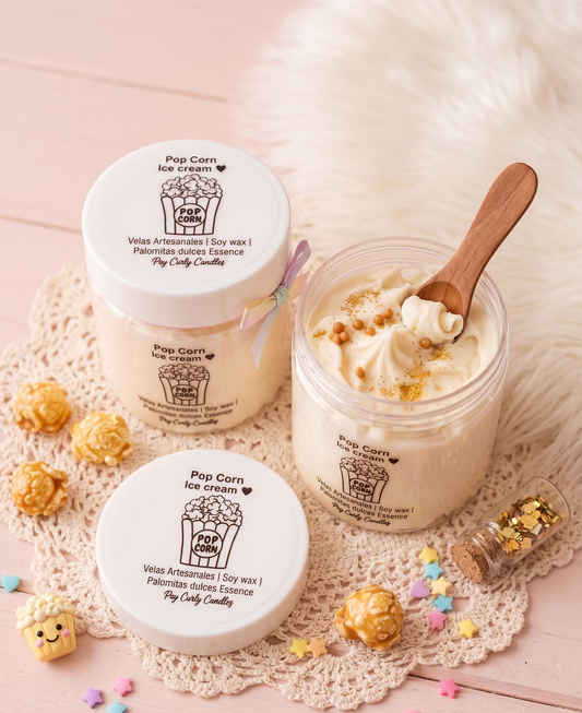 🍿🍨 Ice Cream Melts Cuchareables - Palomitas Dulces 🍨🍿