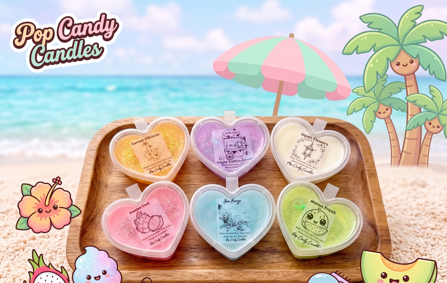 💖🌴 ¡Dile hola al verano con nuestro Pack Exclusivo de Jelly Melts! 🌴💖
