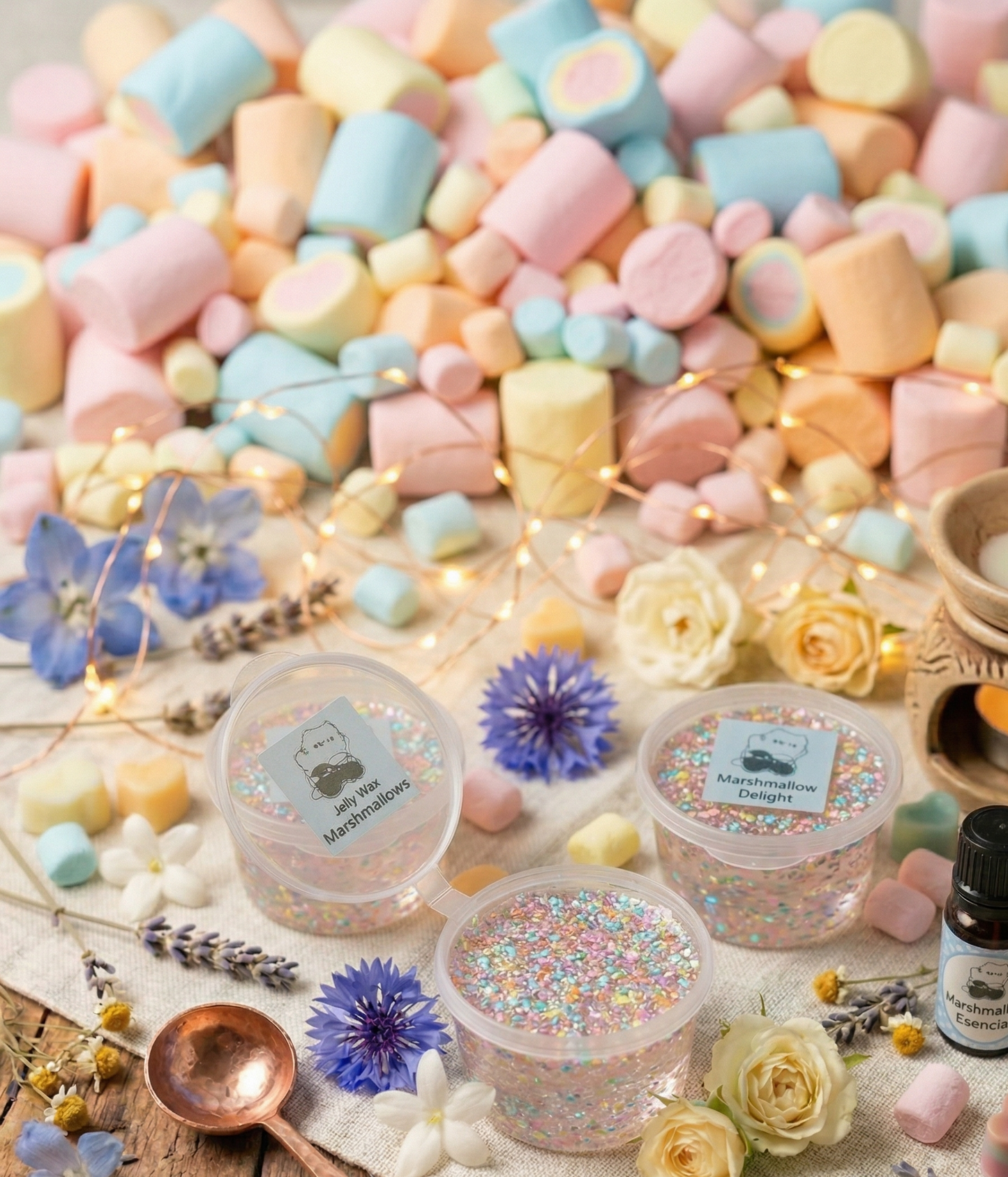 ☁️ Jelly Melts "Marshmallows" - Las nubes más dulces 🍡✨