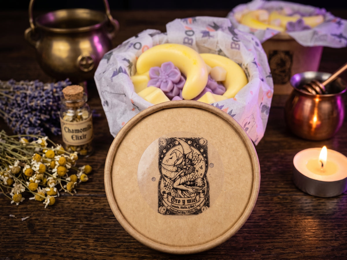 🌙🍯 Wax Melts "Oro y Miel" - Poción de ¡Dulces y mágicos sueños! 🌙💤