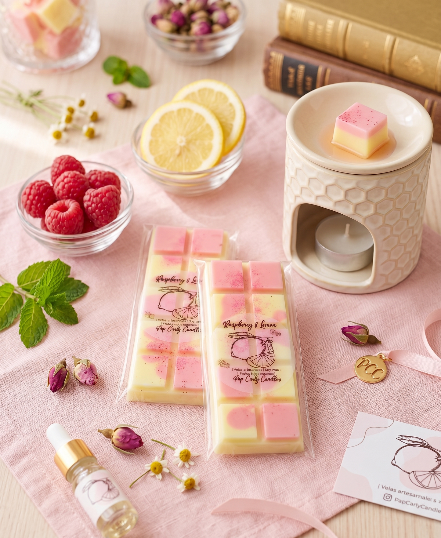🍋🫐Snap Bars - Raspberry & Lemon: El equilibrio perfecto y chispeante 🍋🫐