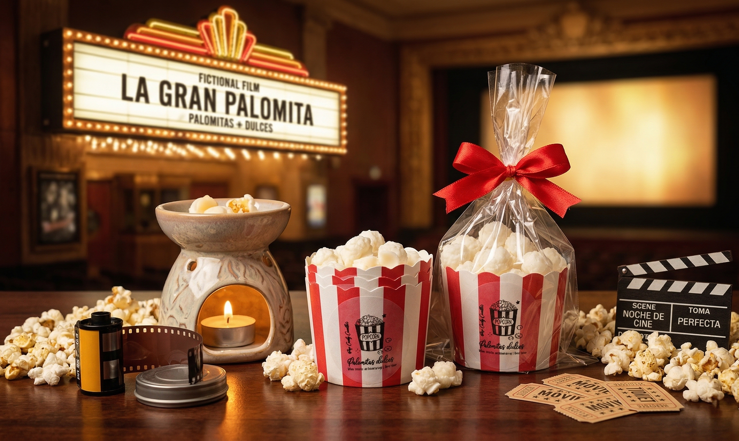 🎬✨ Luces, Cámara... ¡Aroma! Presentamos la experiencia "La Gran Palomita" 🍿🎟️