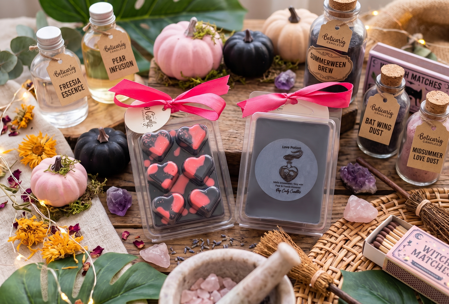 🧪💖 Tableta de Wax Melts "Love Potion"- El Hechizo Más Elegante del Summerween ✨🦇