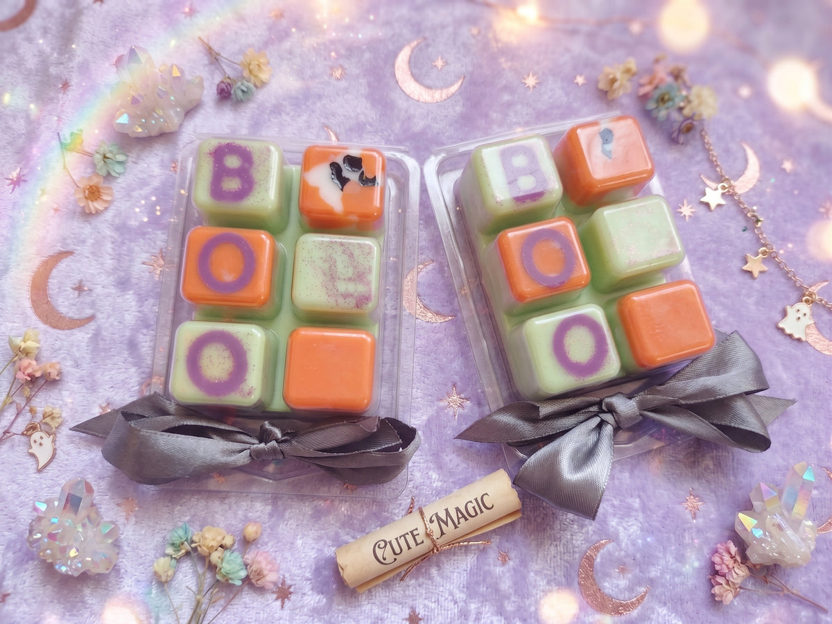 👻✨ Wax Melts "Spooky BOO" - Aroma Algodón De Azúcar 🍭🌙