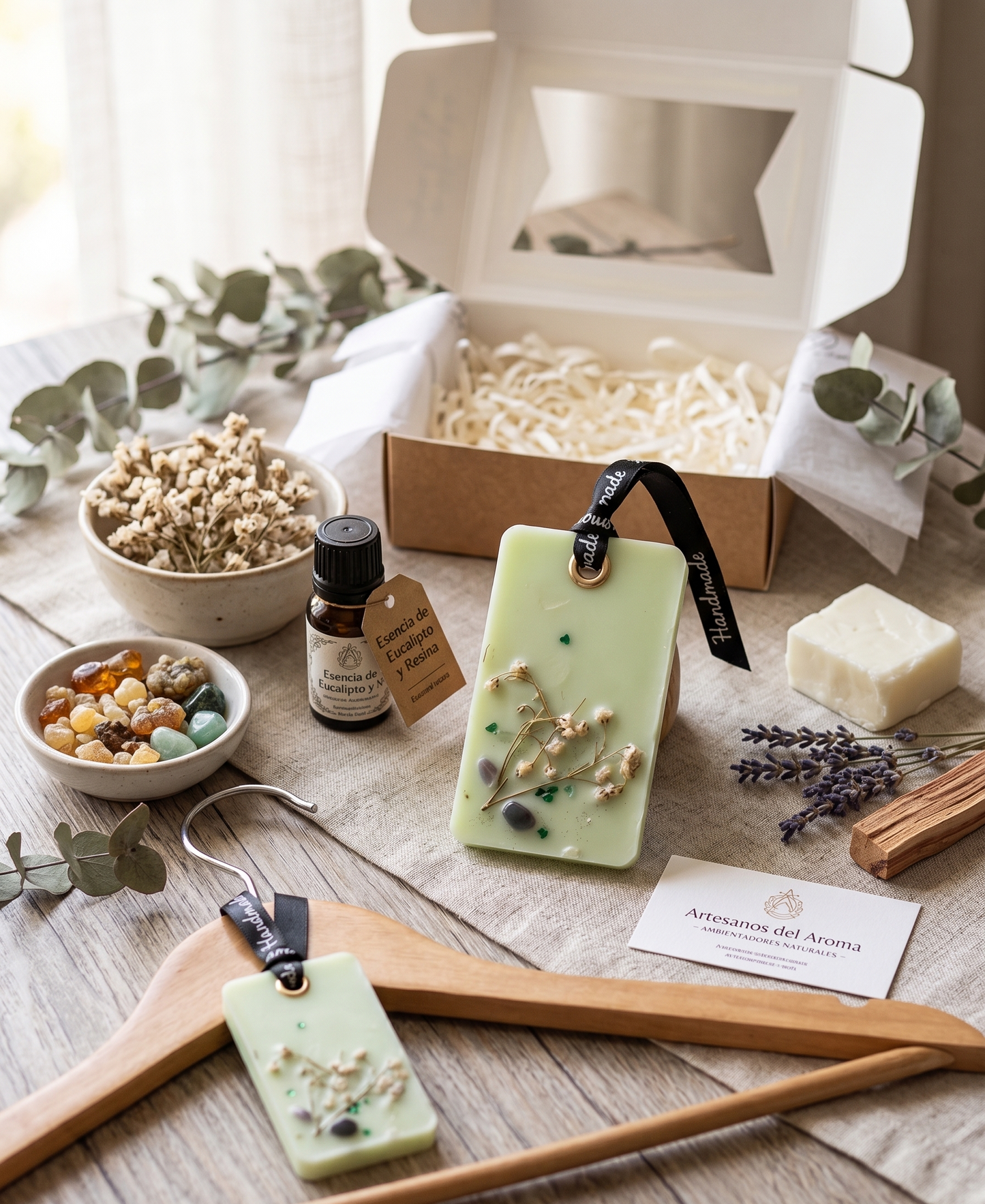 🌲✨ Ambientador de Armario Artesanal "Abeto Frozen" | Wax Melt Premium