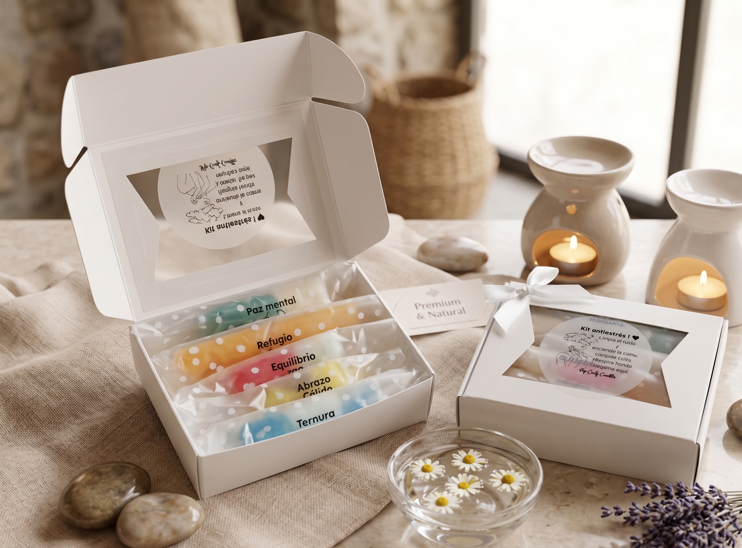 🕯️ "Kit Antiestrés": Tu Momento de Paz en 5 Aromas