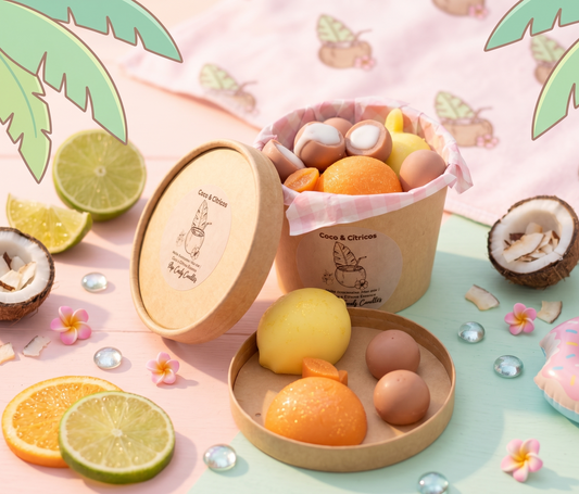 🥥🍋Melts "Coco & Cítricos" – ¡Frescura de Verano en tu Hogar! ✨☀️
