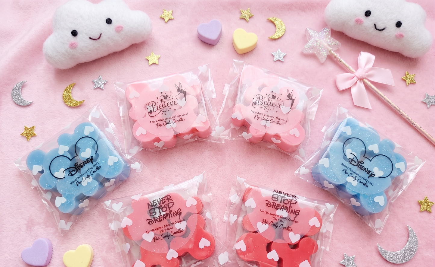 👑✨Set Mágico disney de Wax Melts "Colección Real" 👑✨