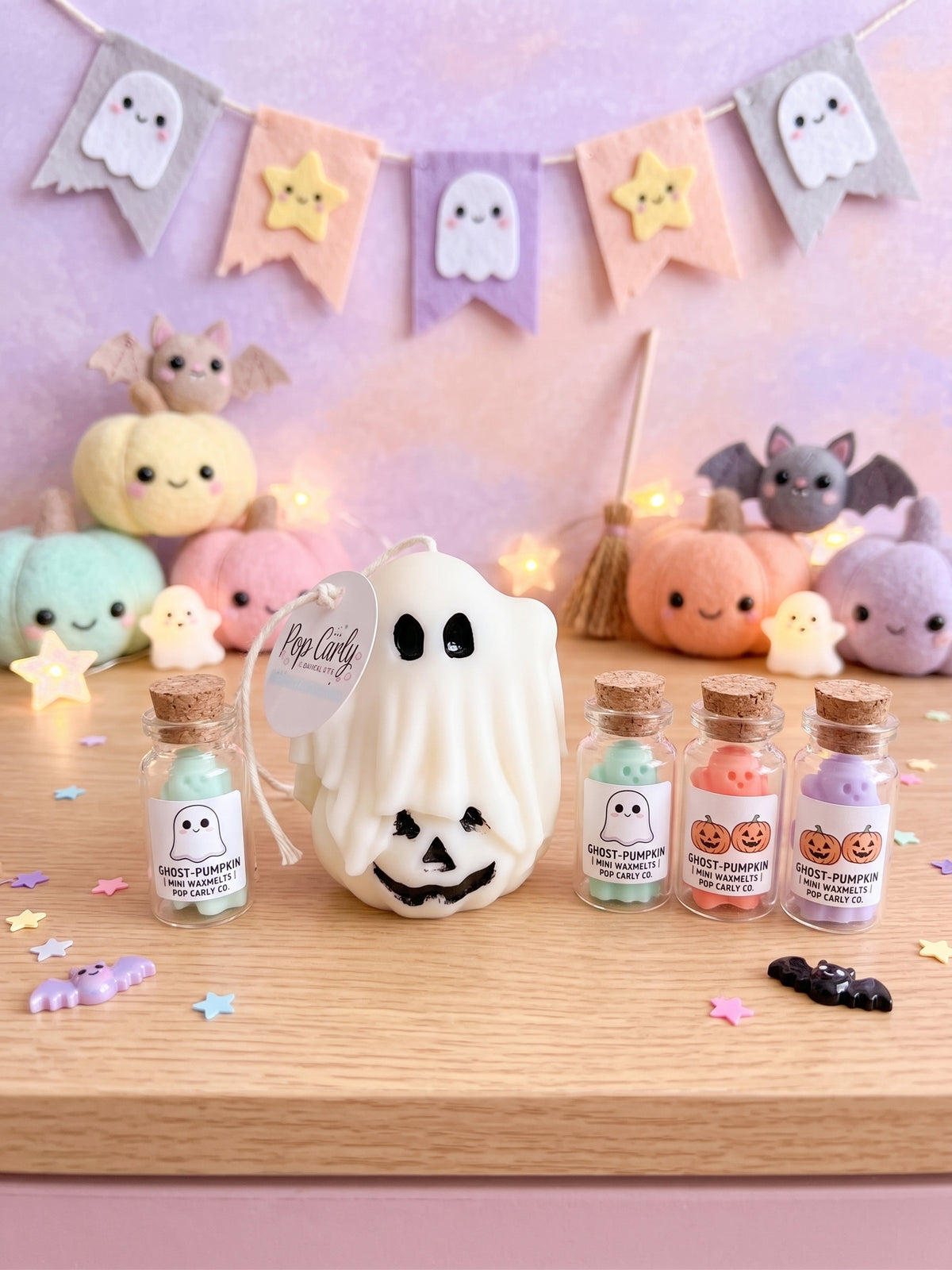 👻🍂 Vela "Boo-Tifull" - Aroma de Otoño 🔥🪵