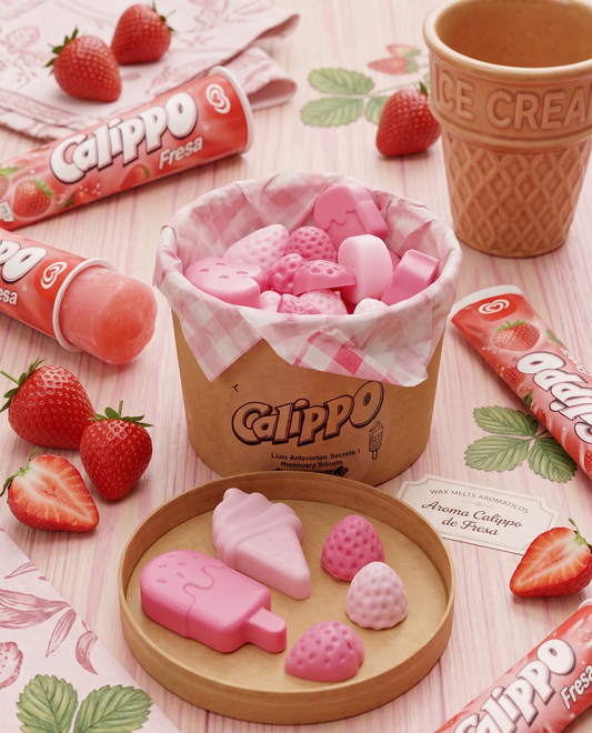 🍓💖 Melts "Calippo de Fresa" - Dulzura Helada ☀️🧊