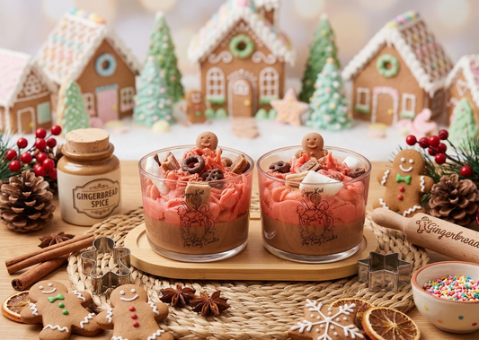 🎀🕯️✨Vela Artesanal "Ginger Kiss" 🧑‍🍳🕯️✨
