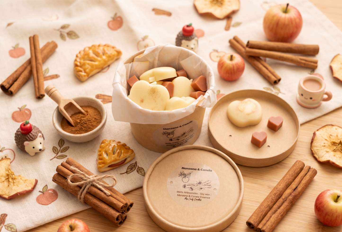 🍎✨Melts Manzana y Canela -El abrazo jugoso🍂