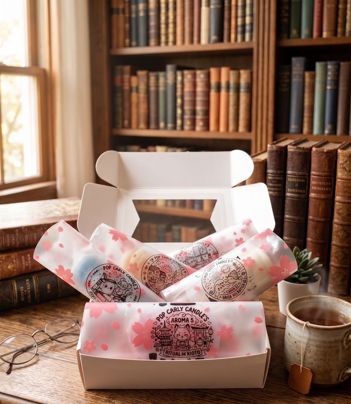 🌸📖 Kit Book lovers -  No solo leas la historia, respírala! 📚✨