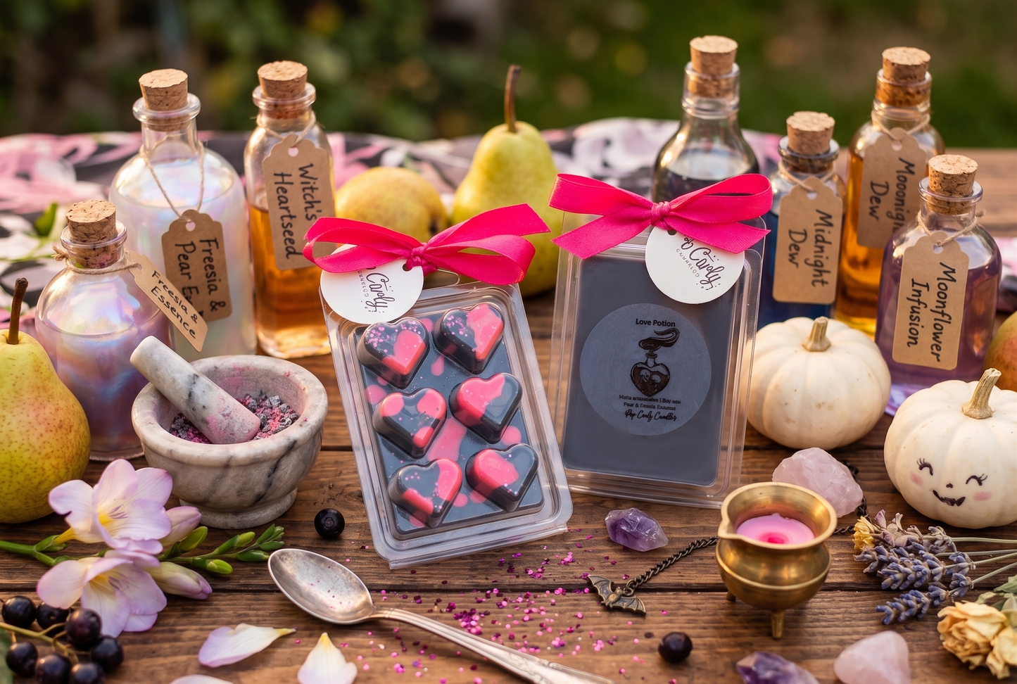 🧪💖 Tableta de Wax Melts "Love Potion"- El Hechizo Más Elegante del Summerween ✨🦇