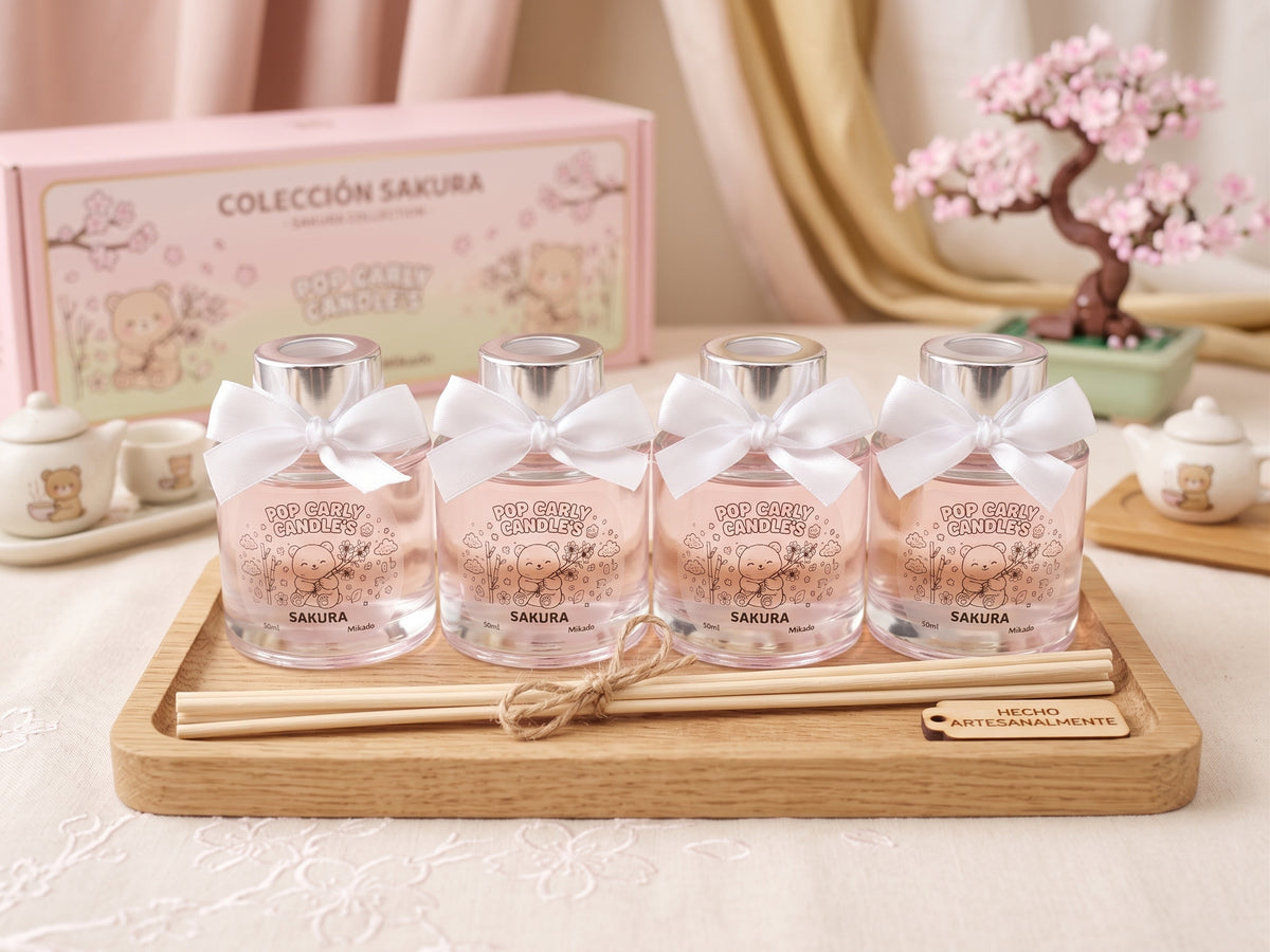 🌸✨ Ambientador Mikado Floral y fresco - Aroma Sakura 🎋🎀
