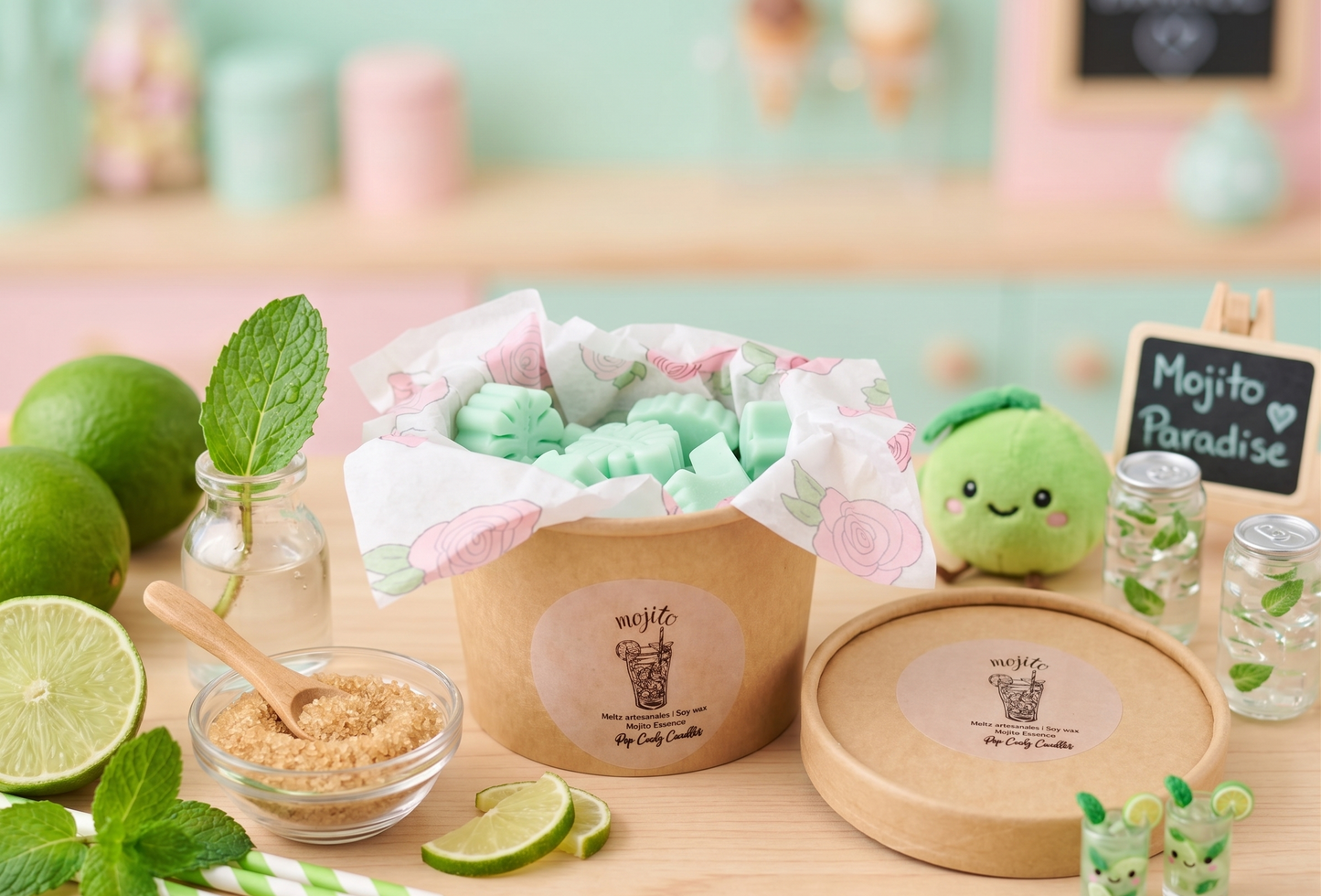 🍹🍃 Melts "Mojito Paradise" - Cítrico y fresquito 🍹🍃