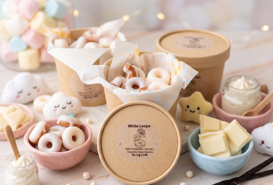 🍩🤍Melts "White Loops" - Sueño de Chocolate Blanco ☁️✨
