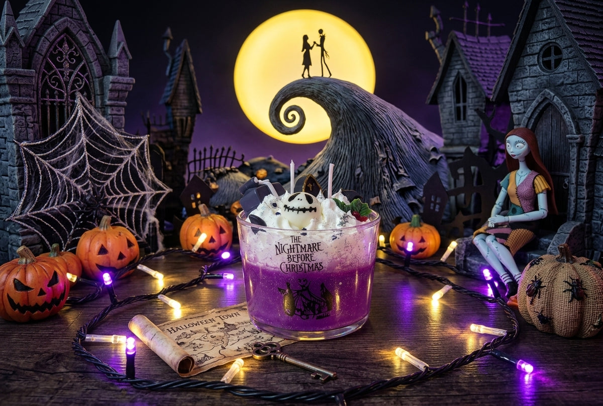 🎃 Collectible Handmade Candle "The Pumpkin King" – Pumpkin Spice Edition 💀