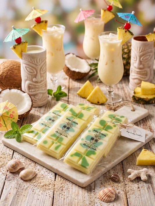 🍍🥥 Snap Bars Cocktail de Piña Colada - Escapada Tropical 🍹✨