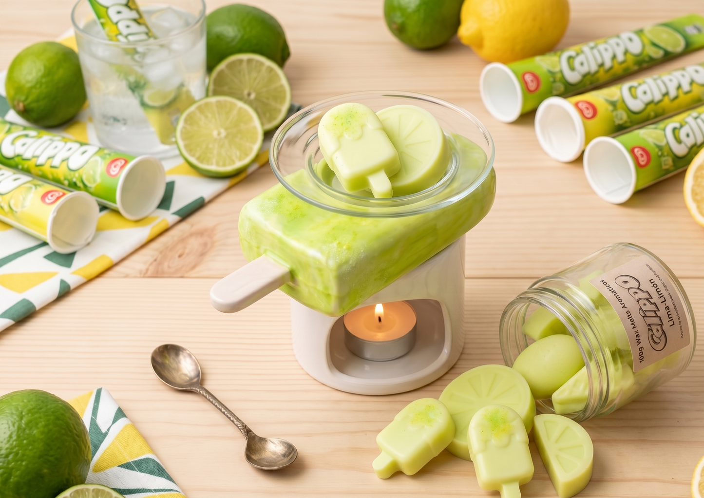 🍋🍋‍🟩 Melts Calippo Lima-limón - Puro Verano🍋‍🟩🍋