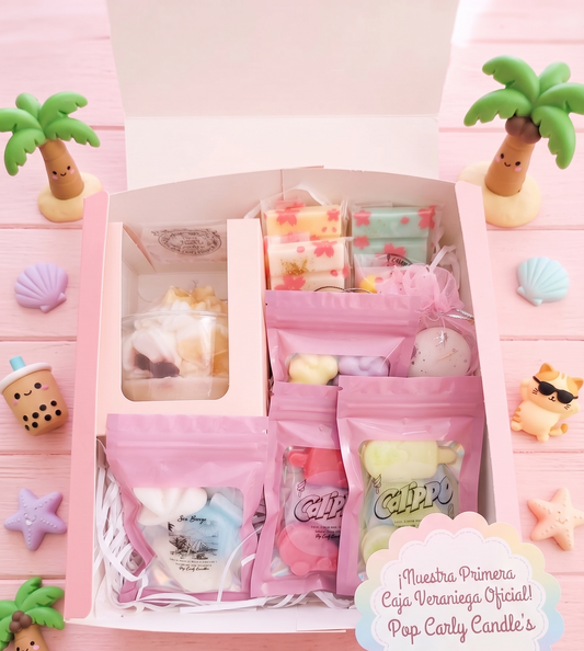 🌴🍓 ¡Haz que tu verano sea increíblemente SWEET con la Pop Carly Box Edición Limitada de Verano! 🕯️🎁